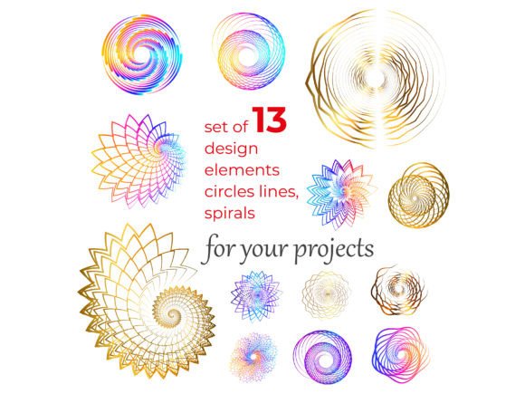 Circle Geometric Spirals and Galaxy Designs: The Creative Asset That Transforms Modern Visual Projects