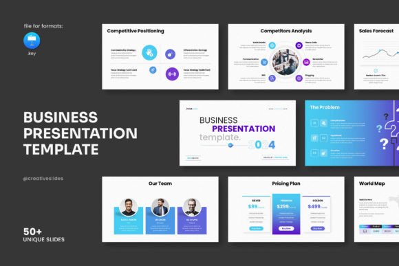 Elevating Professional Narratives Through the Business Keynote Template