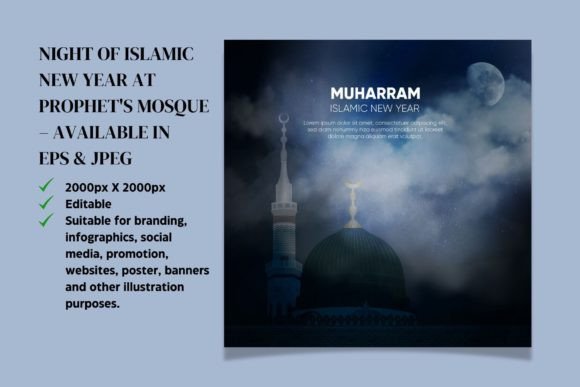 Islamic New Year at Prophet's Mosque