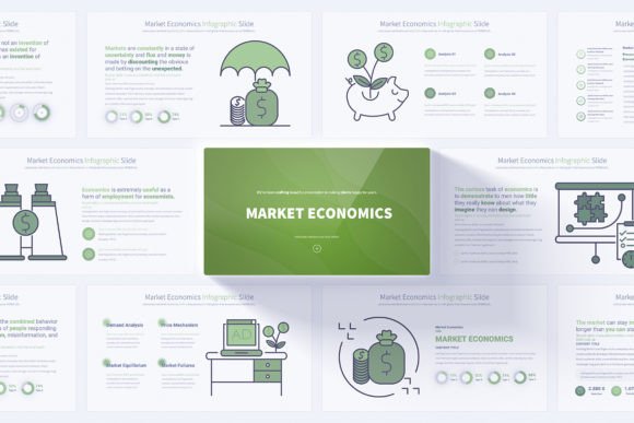 Simplifying Complex Market Economics with Professional PowerPoint Infographics