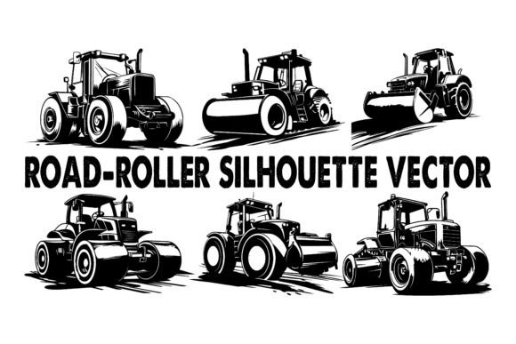 The Complete Guide to Silhouette Road Roller Graphics: Versatile Design Assets for Construction Projects