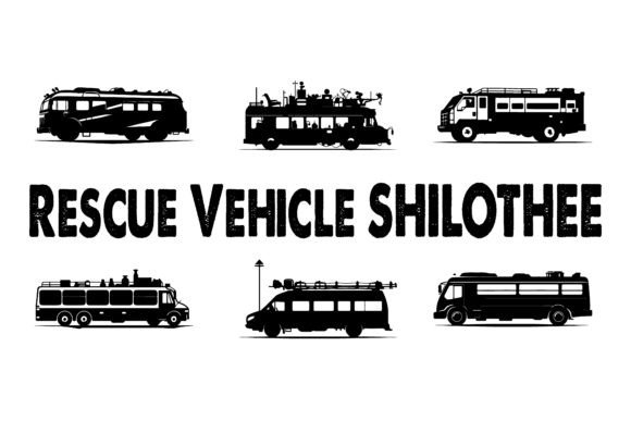 The Power and Versatility of Rescue Vehicle Vector and Silhouette Assets